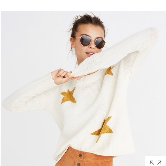 Madewell Sweaters - NWT Madewell Star sweater size M